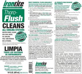 img 1 attached to Irontite ThoroFlush: Powerful Automotive System Cleaner (468-9110-16)