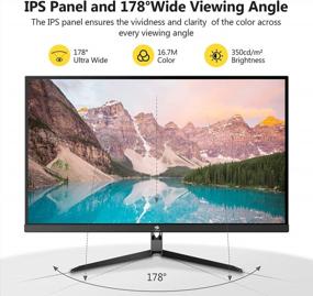 img 1 attached to Z Z-EDGE 32" Ultra Slim 4K IPS Monitor with FreeSync, Flicker Free, HDMI, Built-in Speakers