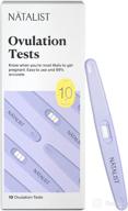 🔬 home fertility kit for women - natalist ovulation tests (10ct) – clear &amp; accurate rapid result tracker to aid baby planning – 10 count logo