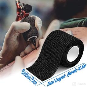 img 2 attached to 🏻 Narkysus Grip Tape: Self-Adhesive Tattoo Grip Enhancer