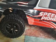 img 1 attached to Remote Control Car 1/18 Scale 2.4 Ghz High Speed 30+ MPH 4X4 Off Road RC Truck With LED Lights - Great For Adults & Kids By FUNTECH review by Saradhi Suter