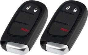 img 1 attached to 🔑 Replacement Keyless Entry Remote Fob for 2014-2018 Jeep Cherokee (GQ4-54T)