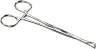 secure and efficient: hts 164p5 6" non-slotted locking pennington forceps for precise handling логотип