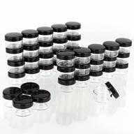 100pcs 5 gram cosmetic sample jars with lids - tiny makeup containers by zejia logo