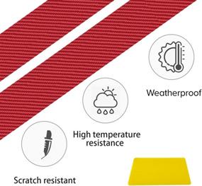 img 1 attached to Grafken Universal Threshold Anti Scratch Protection Interior Accessories