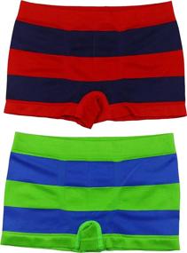 img 3 attached to ToBeInStyle Seamless Boxer Briefs Stripes Boys' Clothing ~ Underwear