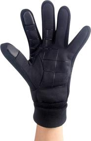 img 2 attached to 🧤 Dockers Black Leather Gloves - Medium Size Men's Accessories Ideal for Gloves and Mittens