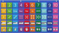 enhance early math skills with eamay visual learning number path pocket chart - perfect for classroom wall, bulletin board, and math classes! logo