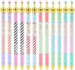 ipienlee crown design 0.5 mm gel pens with black ink - perfect for school, office or home use (12-pack) logo