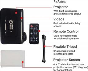 img 2 attached to Create A Stunning Home Cinema Experience With Total HomeFX 75088 Mini Projector Decoration Kit