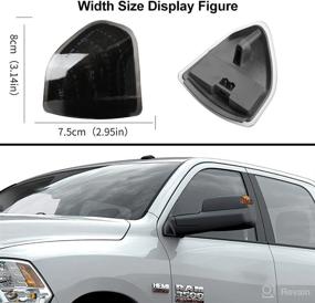 img 2 attached to 🚘 2PCS Sequential LED Side Mirror Lamps with Smoke Cover Lens for 68302828AA 68302829AA - Compatible with 2010-2018 Dodge Ram 1500 2500 3500 4500 5500 - Dynamic Turn Signal Light Set