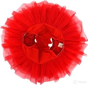 img 1 attached to 🎀 BGFKS Baby Girls Soft Tutu Skirt with Diaper Cover: Perfect for 1/2st Birthday Parties!