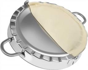 img 4 attached to Effortlessly Create Perfectly Crispy Empanadas With PAMISO'S Stainless Steel Empanada Press - 6 Inch Pastry Tool For Delicious Pocket Pies!