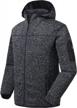 rdruko men's full zip fleece jacket sweater lightweight outdoor hiking winter active hooded outerwear logo