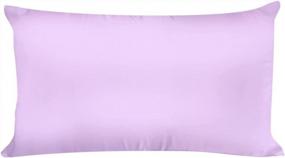 img 4 attached to Lavender Satin King Pillowcase For Hair And Face By Spasilk - Silk Pillow Cover For Improved Skin And Hair Health