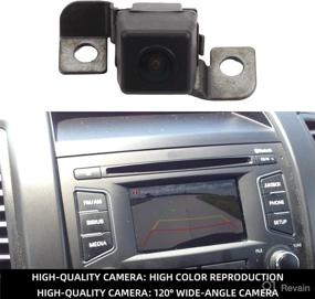 img 2 attached to 📷 Камера заднего вида Premium Dasbecan - сборка для обеспечения парковочной помощи, заменяющая заднюю часть автомобиля Kia Sorento 2011-2013 (Заменяет OE# 95760-2P202 592-267)