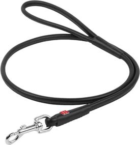 img 4 attached to Rolled Leather Leash Small Medium
