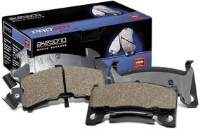 img 3 attached to 🔵 Akebono ACT1304A Ultra-Premium Ceramic Rear Disc Brake Pads - GREY: High Performance and Long-Lasting Solution