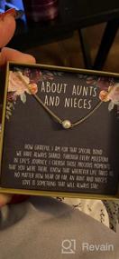 img 5 attached to ❤️ Dear Ava Aunt-Niece Necklace: The Perfect Gift for Aunts and Nieces - Jewelry, Quotes, and More!