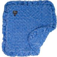 bessie and barnie blue sky ruffles luxury plush faux fur 🐾 pet blanket (multiple sizes) – super soft & reversible for dogs, cats, puppies logo