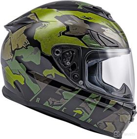 img 4 attached to Racing Sentinel Ambush Helmet Motorcycle Motorcycle & Powersports