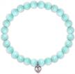 amazonite beads bracelet - 30th birthday gifts for women - solinfor jewelry gift idea for her turning 30 years old logo