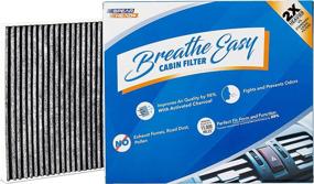 img 4 attached to 🌬️ Spearhead BE-374 Premium Cabin Filter with Activated Carbon, Enhanced Longevity Up to 25%