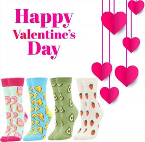 img 3 attached to Make A Statement With BONANGEL Women'S Funny Animal And Food Design Socks - Perfect Gift For Girls!