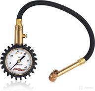accu-gage rra60x: the ultimate professional tire pressure gauge with protective rubber guard (60 psi) logo