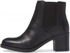 img 3 attached to Stylish & Comfortable Chelsea Boots For Women – YDN Mid Block Heel Elastic Ankle Booties