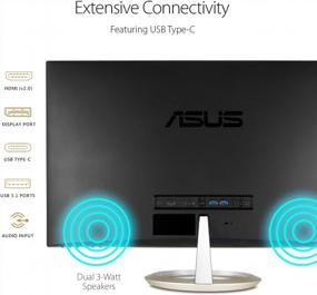 img 1 attached to ASUS Designo MX27UC Type C Monitor - Adaptive 50Hz, Flicker-Free, Blue Light, Frameless, HD, 4K Display