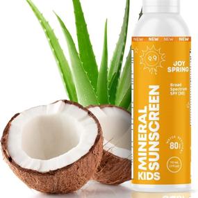 img 4 attached to 🌞 Waterproof Sunscreen for Sensitive Kids with Minerals