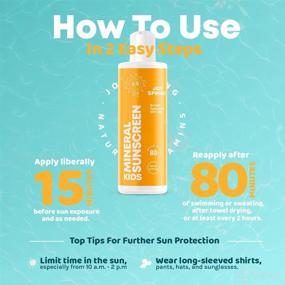 img 2 attached to 🌞 Waterproof Sunscreen for Sensitive Kids with Minerals