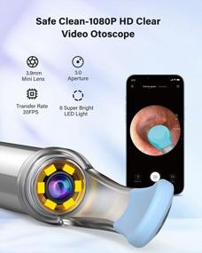 img 1 attached to Revolutionize Your Ear Cleaning Routine With BEBIRD'S Ear Wax Removal Kit - Includes Wireless 1080P FHD Ear Camera And Waterproof Otoscope For IPhone & Android Smartphones