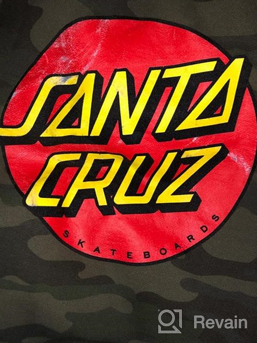 img 1 attached to 👕 Stay Stylish with Santa Cruz Skateboards Pullover Sweatshirt for Boys - Fashionable Hoodies & Sweatshirts review by Tony Buckley