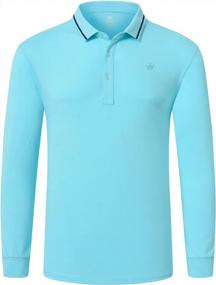 img 4 attached to Men'S Golf Polo Shirts By MoFiz