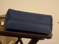 img 1 attached to Grey CHICECO Cosmetic Pouch Clutch - Handy Makeup Bag For On-The-Go Glamour! review by Chris Nonamaker