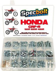 img 4 attached to 🔩 Specbolt Fasteners Bolt Kit for Honda CRF150, CRF250, CRF450: MX Dirt Bike Maintenance & Restoration Fasteners