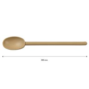 img 1 attached to Matfer Bourgeat 11-7/8" Tan Exoglass Spoon