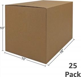 img 3 attached to 25-Pack Small Moving Boxes Bundle (16"X10"X10")