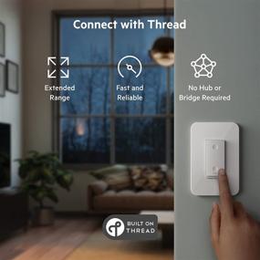 img 1 attached to Wemo Smart Dimmer Light Switch With Thread: The Ultimate Smart Home Solution For Apple HomeKit
