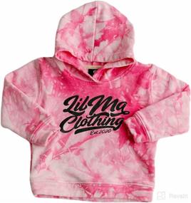 img 4 attached to Baby Toddler Waves Tie Dye Hoodie