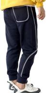 👖 rysly cotton sweatpants - casual tapered boys' clothing ideal for pants logo