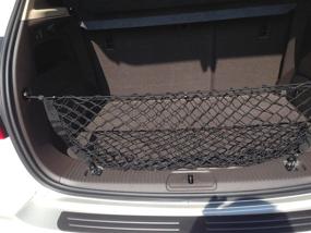 img 3 attached to 📦 Envelope Style Elastic Trunk Mesh Cargo Net for Buick Encore & Chevrolet Trax - Premium Storage Organizer for SUVs 2013-2022