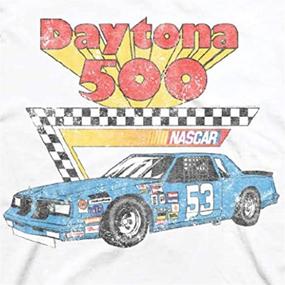 img 3 attached to 🏁 NASCAR Vintage Daytona 500 Shirt: Classic Men's Racing Graphic T-Shirt"