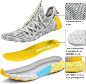 img 3 attached to 👟 Lightweight Athletic Girls' Sneakers - Wrestling, Running, and Walking Shoes