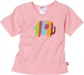 img 1 attached to Zutano Primary Stripe Fuchsia Months Apparel & Accessories Baby Girls