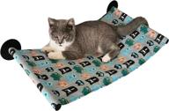 wall mounted gray cat hammock bed: perfect for napping, climbing, playing, and sleeping logo