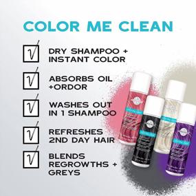 img 2 attached to Keracolor Color Me Clean Dry Shampoo For Vibrant Hair