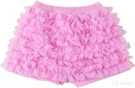 wennikids toddler chiffon ruffles shorts логотип